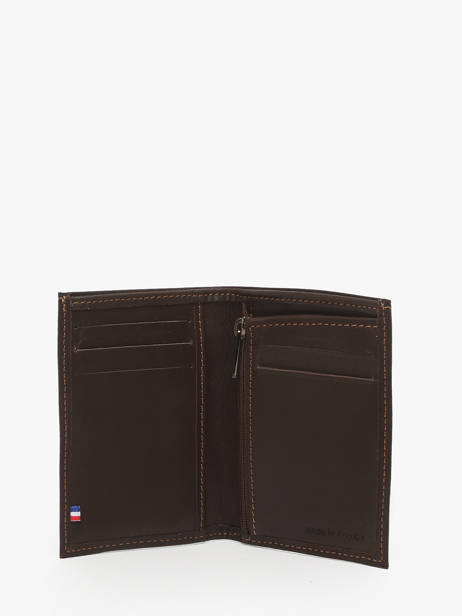 Portefeuille Met Portemonnee Oil Leder Etrier Bruin oil EOIL5007 ander zicht 1